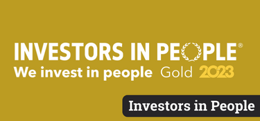 WE ACHIEVED GOLD! – Investors in People Gold Accreditation 2023.