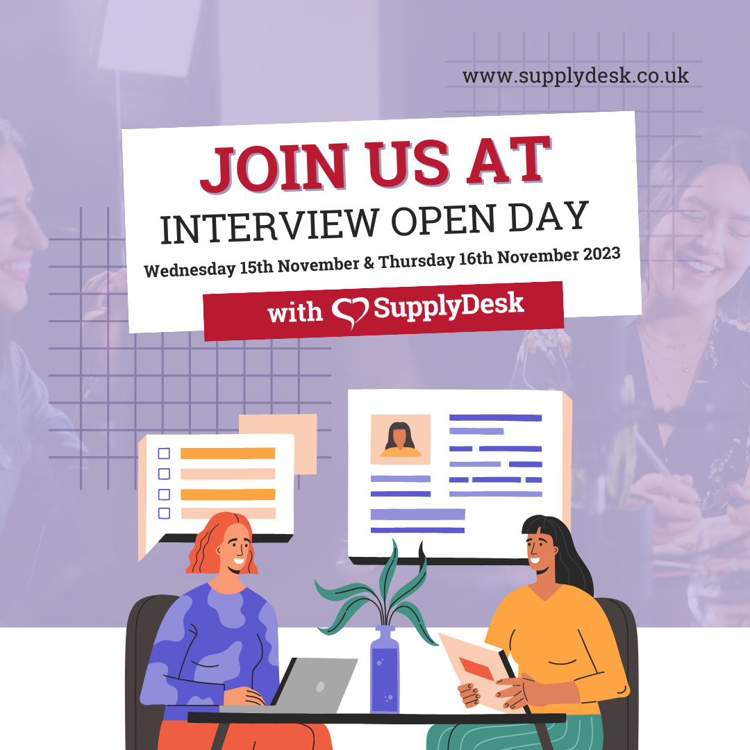 Interview Open Day - Supply Desk